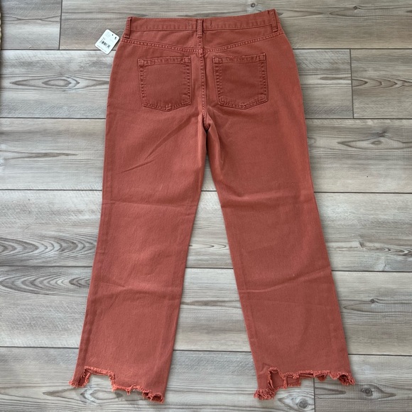 NWT - Free People - Maggie Mid Rise Straight Leg Jeans - Picture 2 of 4